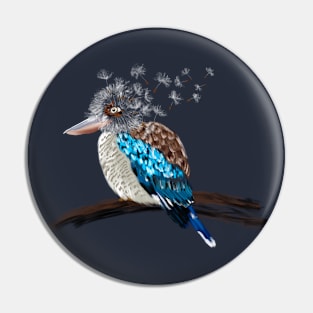 Kookaburra + Dandelion Pin