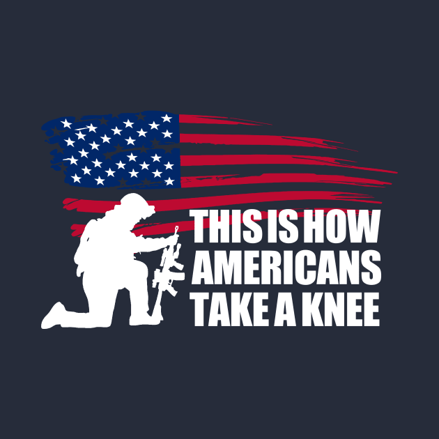 How Americans Take A Knee by agedesign