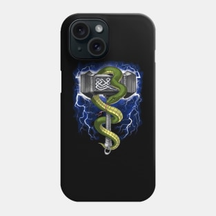 Viking Warrior Hammer Phone Case