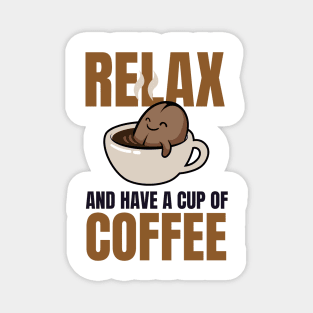 Relax-Coffee Magnet
