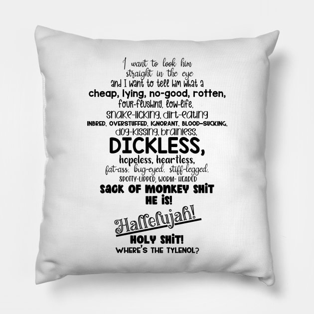 Christmas Vacation Rant Pillow by CB Creative Images