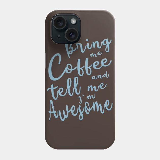 Coffee lovers gift Phone Case by FlyingWhale369