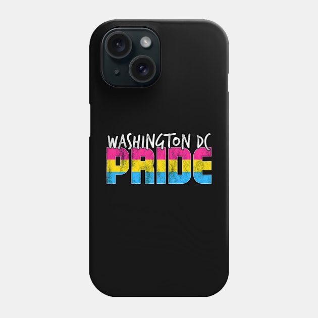 Washington DC Pride Pansexual Flag Phone Case by wheedesign