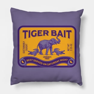 Vintage Bait Purple and Gold Sardine Tin Pillow