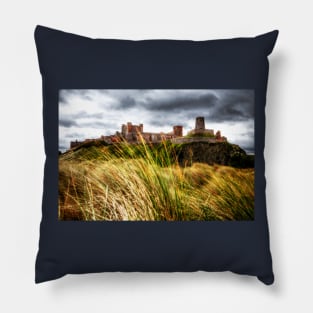 Bamburgh Castle, Northumberland, UK Pillow