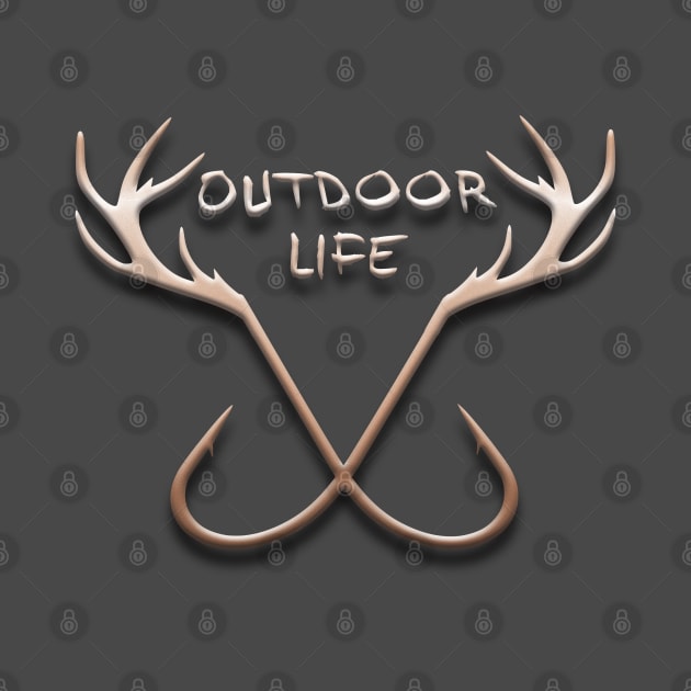 Outdoor Life Antler Hooks by Fisherbum