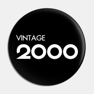 Vintage 2000 Gift 20th Birthday Party Pin