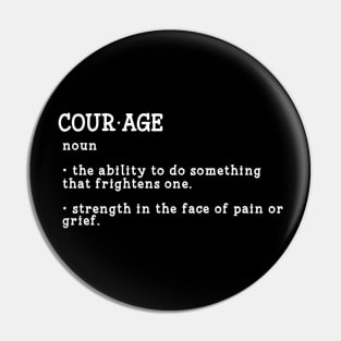 Courage Pin