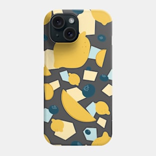 Blueberry Lemonade Pattern Phone Case