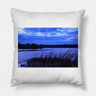 Coote's Paradise in the Blue Hour Pillow