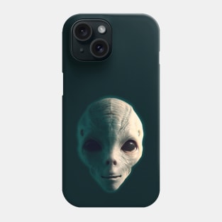 Alien Head Phone Case