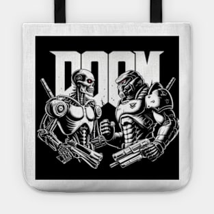 Doom Guy vs. Terminator Tote