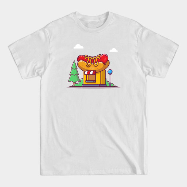 Discover Hot Dog Shop - Hot Dog - T-Shirt