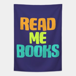 Read me books (bright citrus colors) Tapestry