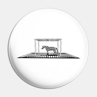 Zebra Pin