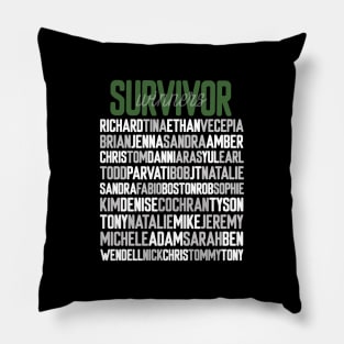survivor winners Pillow