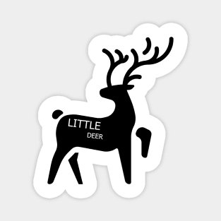 Black little deer 'Shop Magnet