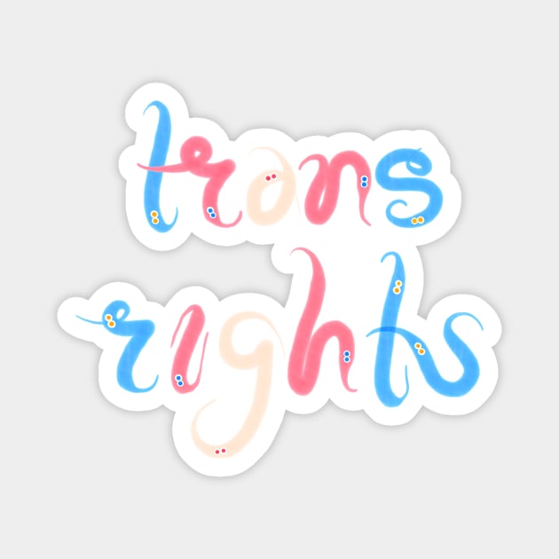 trans rights! Magnet by le_onionboi