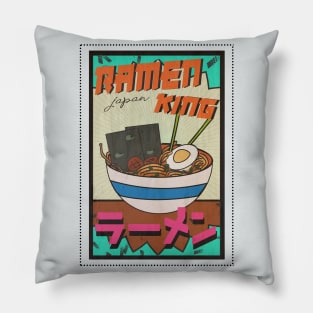 Ramen King Vintage Pillow