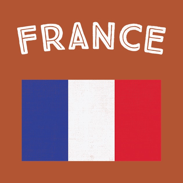 France Flag by phenomad