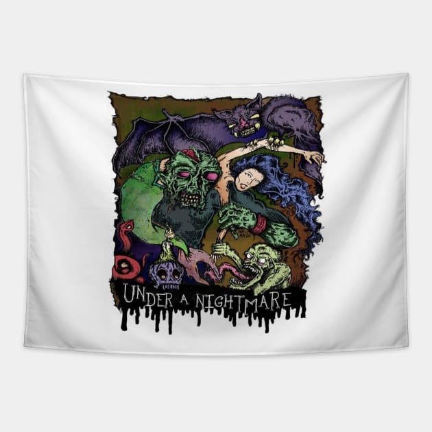 UAN Creatures Tapestry by Under A Nightmare