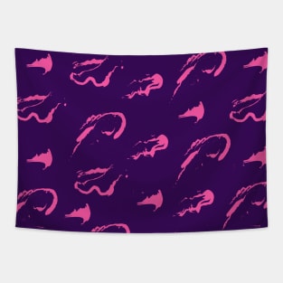 Pink fashionable pattern Tapestry