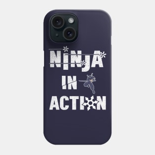 Ninja in Action Phone Case