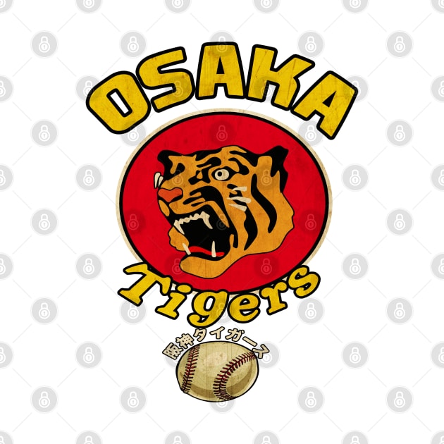 Osaka Tigers 1935 // Vintage Sport Logo by Kiranamaraya