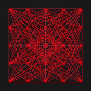 Red Tesseract T-Shirt