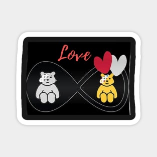 Love Pudsey bear Magnet