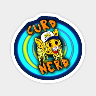 Curd Nerd full logo Magnet