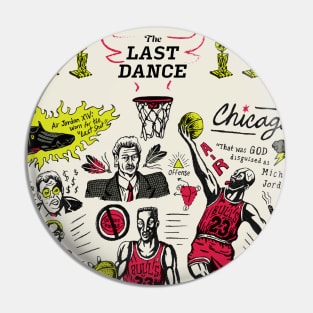 The Last Dance Chicago Bulls Pin