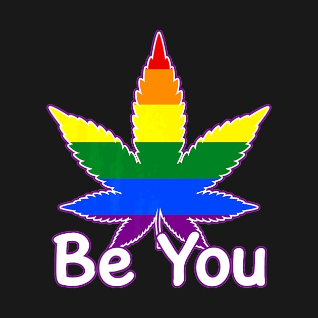 Be You Leaf Lgbtq by MonkeysMind