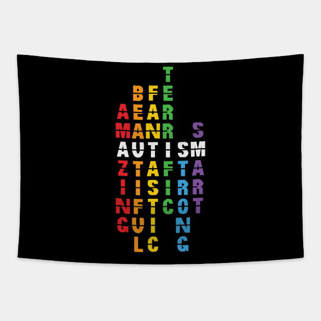 Autism Autistic Quote Tapestry by busines_night