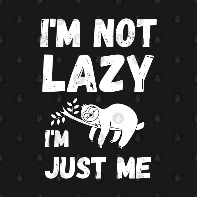 energy saving mode - I'm not lazy - sarcastic saying by mo_allashram