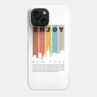 retro enjoy Phone Case