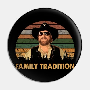 Honky Tonk Outlaw Hank Jr.'s Wild Ride Pin