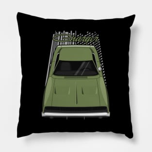 Dodge Charger 1968 - Green Pillow