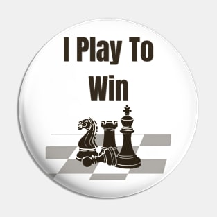 Play to Win Pin