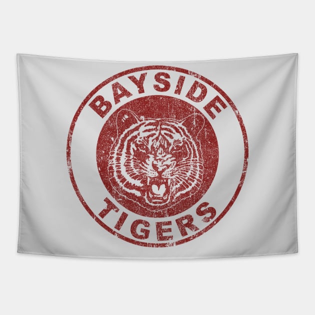 Bayside High School Tigers Tapestry by huckblade