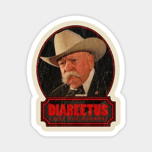 RETRO Vintage STYLE - DIABEETUS I GOT THE SUGARS! Magnet