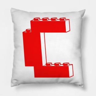 THE LETTER C, Customize My Minifig Pillow