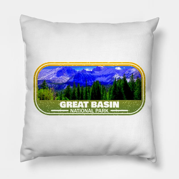 Great Basin National Park, America Pillow by Jahmar Anderson