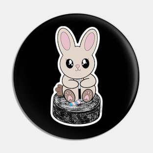 Puck Bunny (Trans*) Pin