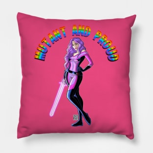 British Psylocke Mutant And Proud Pillow