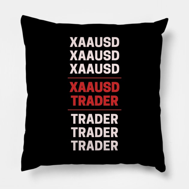 Gold USD True Trader Pillow by Trader Shirts