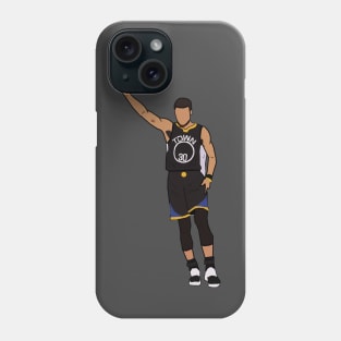 Steph Curry Celebration - Golden State Warriors Phone Case