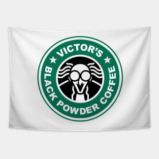 Victor's Black Powder Coffee Tapestry