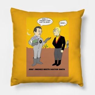 Jose Jimenez Meets Doctor Smith Pillow