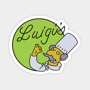 Luigi's Logo Magnet